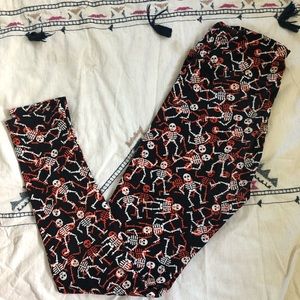 Skeleton leggings